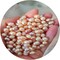 50 Pcs Freshwater Pearl for Jewelry Making AAA 6-7mm No Hole Natural Genuine Real Freshwater Cultured Pearls Oval Pearl Beads Loose Gemstone Bead Crafts Gift for Women,DIY Gifts.